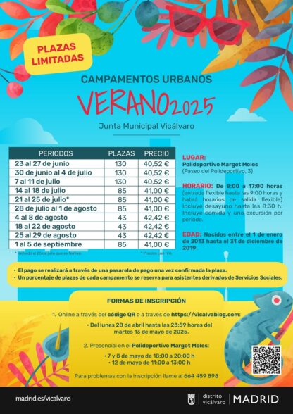 Campamento de Verano - Vicálvaro 2025