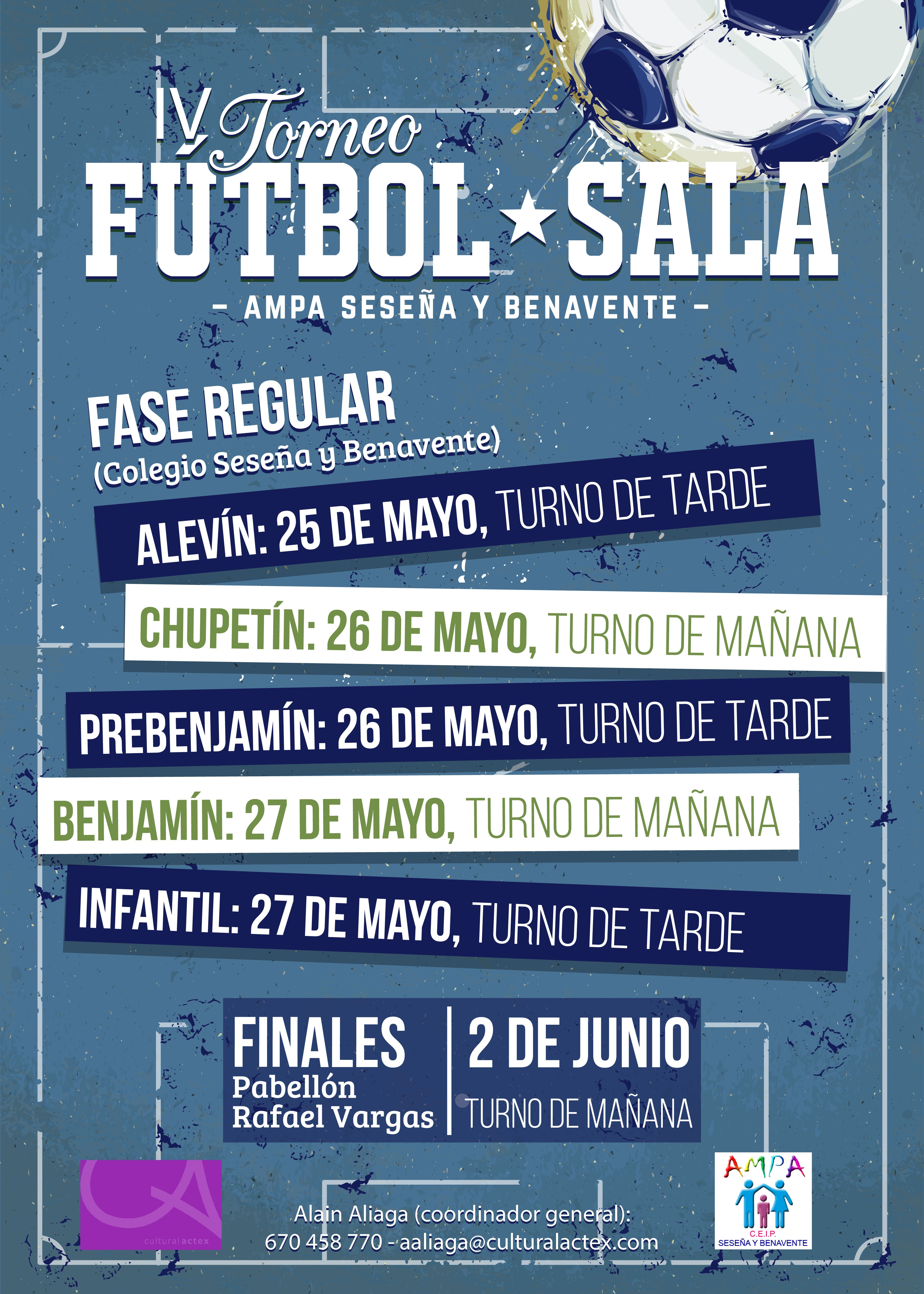 IV TORNEO FÚTBOL SALA ¨AMPA SESEÑA Y BENAVENTE¨-01